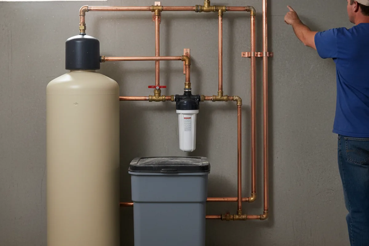 Whole-house water treatment system installed in Umatilla